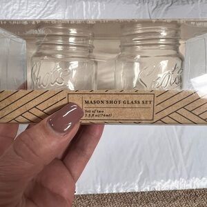 Mason Shot Glass Set
